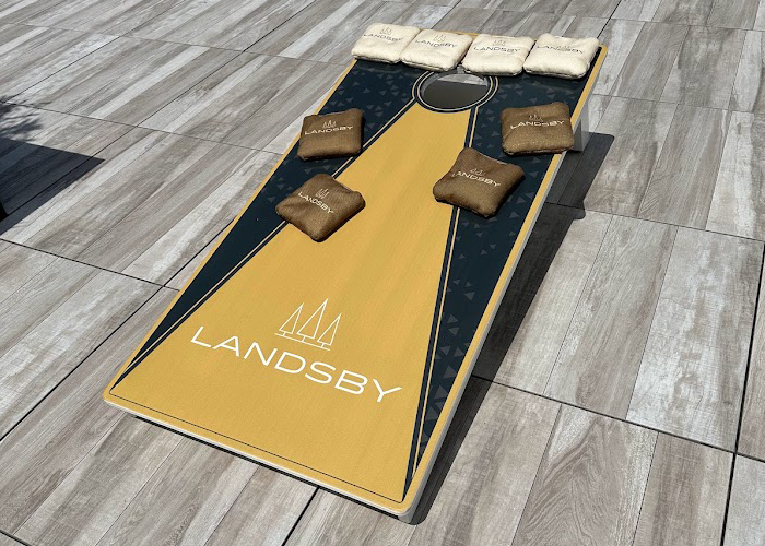 Custom Waterproof Cornhole Boards w/ Bags